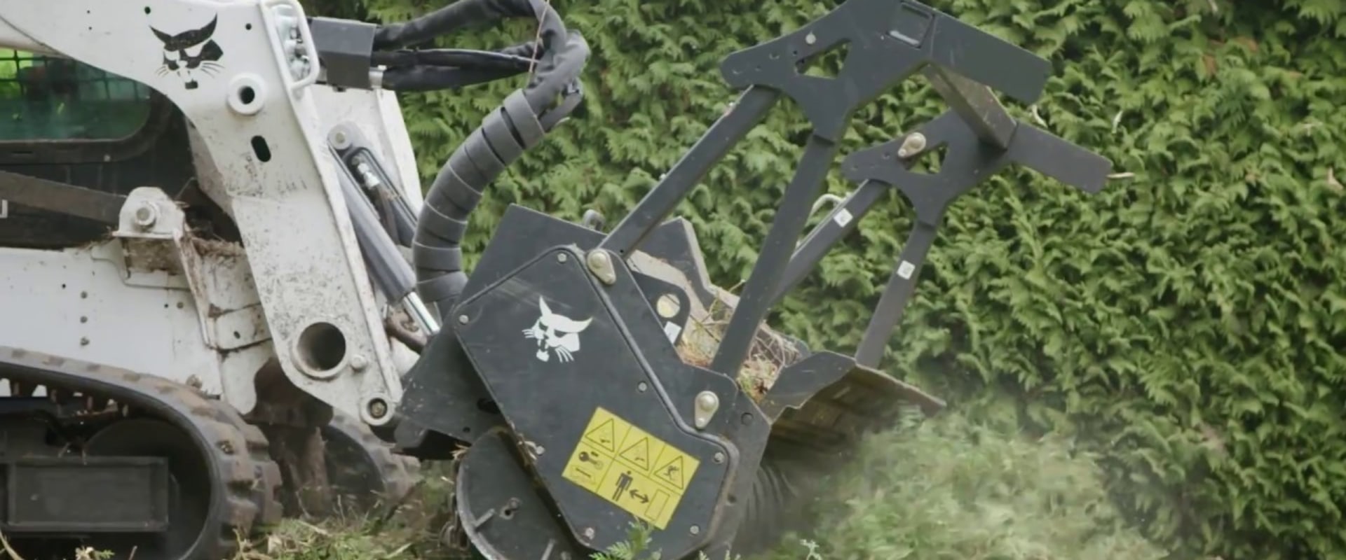 What size bobcat do you need for forestry mulcher?